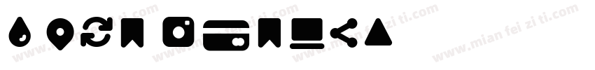 F Pro Icons字体转换